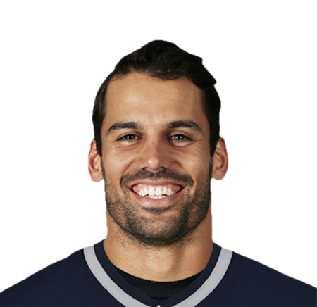 Close up headshot of JOOLA signature athlete Eric Decker.