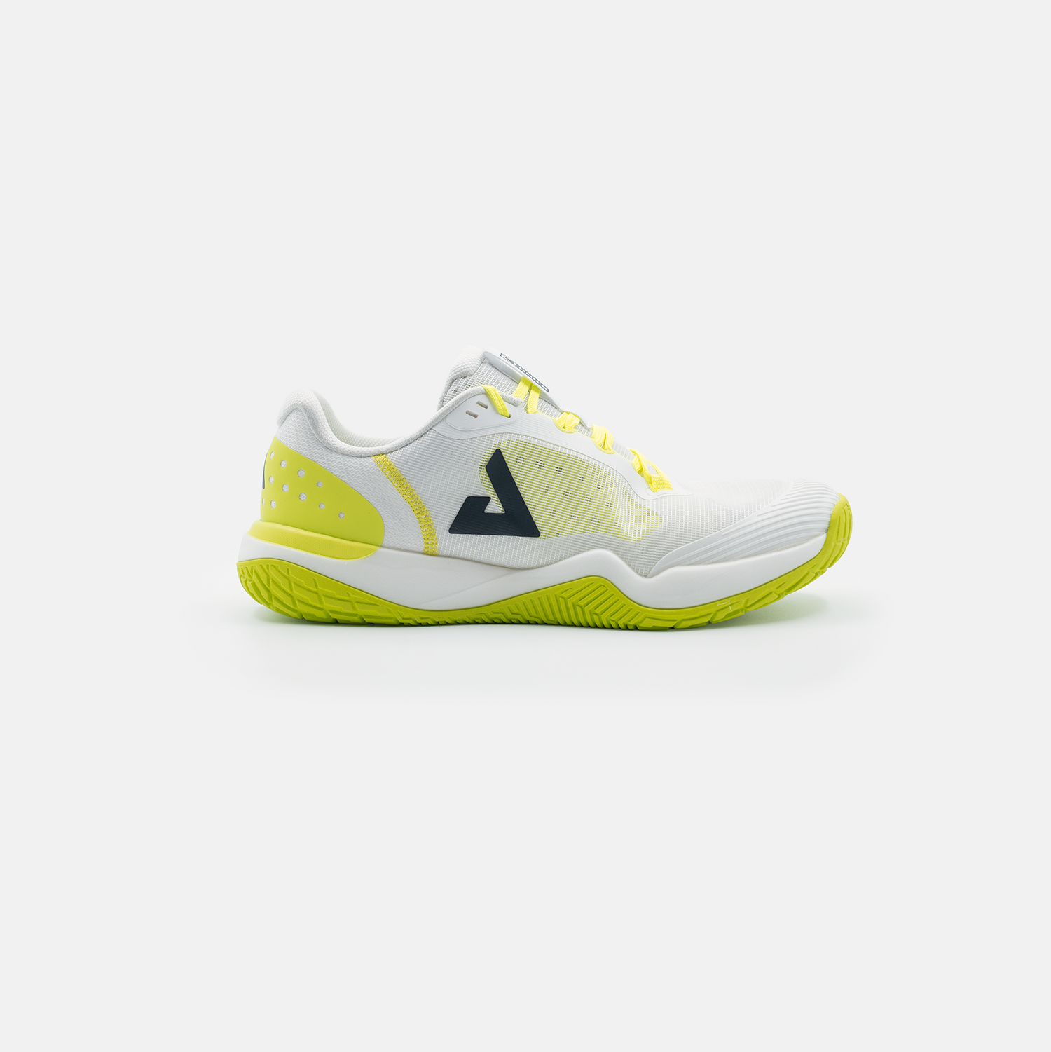 White background, product image of the Men's R4LLy pickleball shoe in Fireworks colorway.