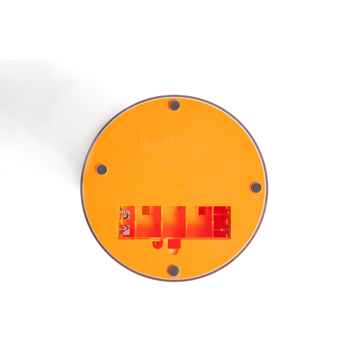 Product image of the bottom of the JOOLA iPong Robot.