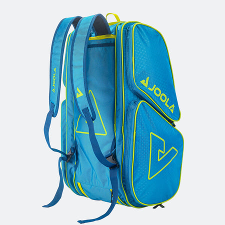 Product photo of the JOOLA Tour Elite Pickleball Duffle in Blue & Yellow #Blue/Yellow