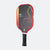 White background, product image of a red JOOLA Essentials Dash pickleball paddle.