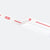 White background, close up image of an unrolled roll of JOOLA Pro IV edge guard tape.