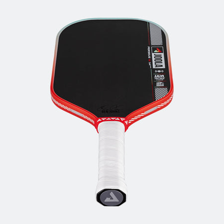White background, JOOLA Perseus Pro IV pickleball paddle.