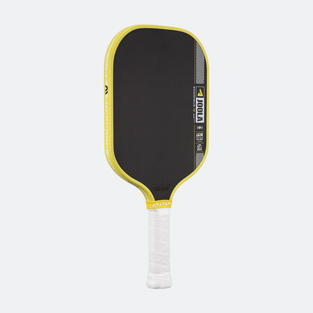 White background, angled view of the JOOLA Scropeus Pro IV pickleball paddle.