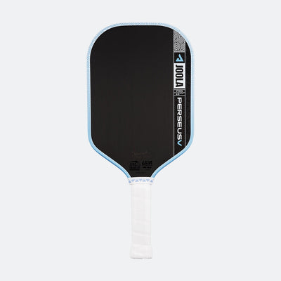 White background, product image of the blue version of the JOOLA Perseus Pro V.