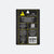 White background, image of the application instructions on the back of a package of JOOLA Clear Edge Guard Tape.