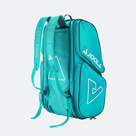 Product photo of the JOOLA Tour Elite Pickleball Duffle in Turquoise & Teal #Turquoise/Teal