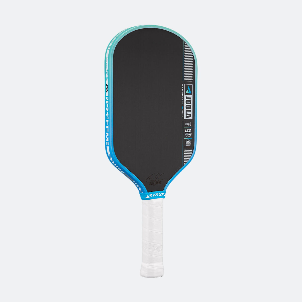 White background, angled view of the JOOLA Hyperion Pro IV pickleball paddle.
