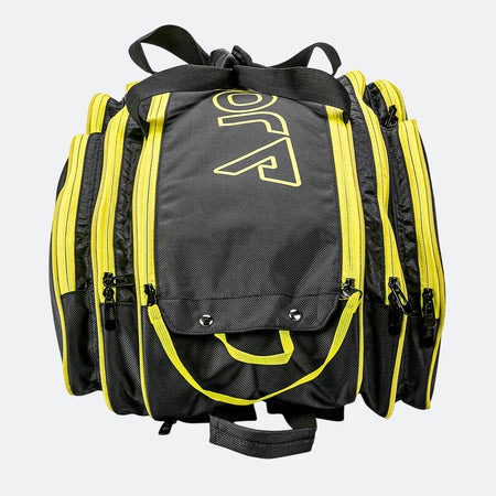 Product photo of the JOOLA Tour Elite Pickleball Duffle in Black & Yellow #Black/Yellow