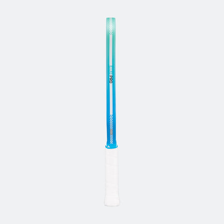 White background, side view showing the edge gaurd, of the JOOLA Pro IV pickleball paddle.
