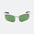 Straight on view of the JOOLA RJX Boost glasses, matte white.