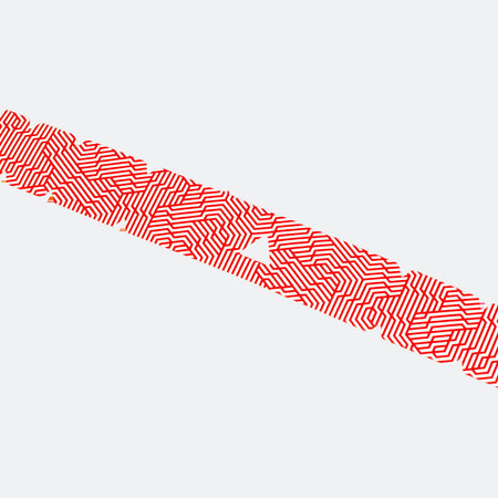 Product image of JOOLA Pro V red edge guard tape.