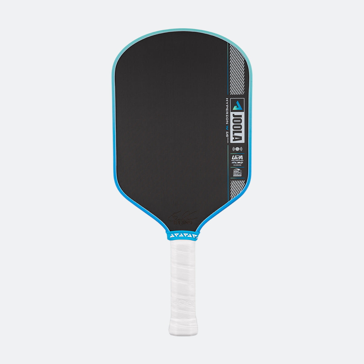 White background, JOOLA Hyperion Pro IV Pickleball Paddle 16mm.