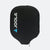 White Background Image: Black neoprene pickleball paddle case with JOOLA logo vertically on the lefthand size. Logo features teal JOOLA Trinity logo icon and "JOOLA" in white text.