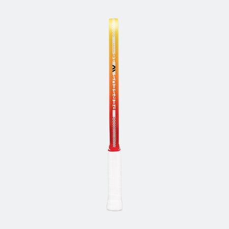 White background, JOOLA Edge Guard in yellow to orange color gradient on a white background.
