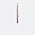 Gradient-colored JOOLA pickleball paddle edge guard with red at one end and blue at the other on a white background.
