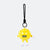 Image of the back of a JOOLA Pickleball plushie hanging from a loop.