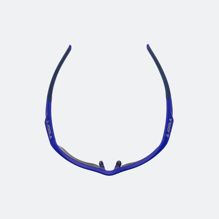 Product image of the JOOLA RJX Boost glasses, matte royal blue.