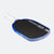 White background, product image showing the Agassi Pro V pickleball paddle with a white handle and dark blue edge guard.