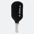 White Background Image: JOOLA elongated pickleball paddle cover. Black.