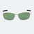 Front view of the JOOLA RJX Enhance Eyewear. Matte white.