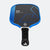 White background, product image of a blue JOOLA Essentials Dash pickleball paddle with a black logo.