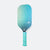 White background, product image of the JOOLA Perseus Astral pickleball paddle with teal handle and white edge guard.
