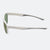 Side view of the JOOLA RJX Lite eyewear, matte white.