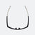 Product image showing the JOOLA RJX Enhance eyewear, matte black and clear lenses.