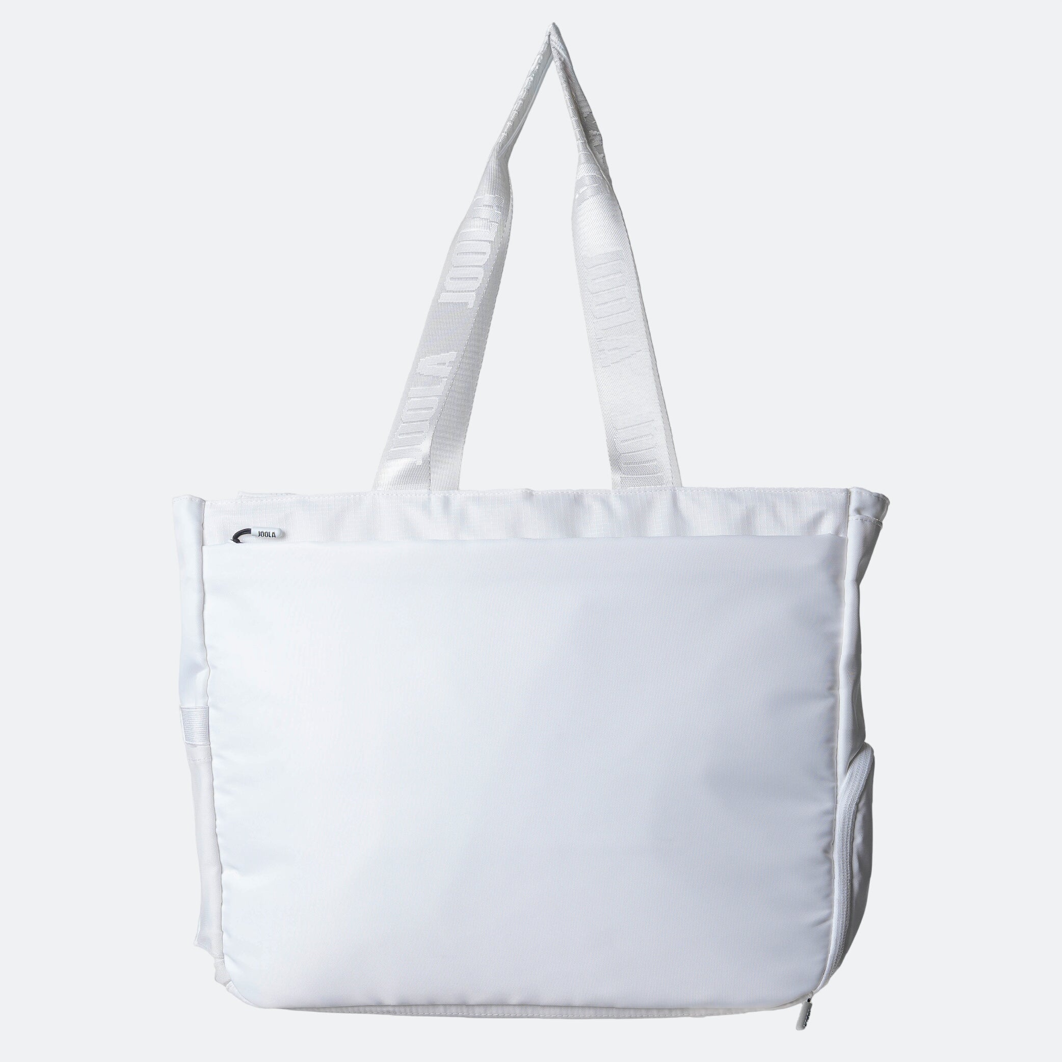 Vector image, product image of a white JOOLA Everyday Tote.