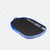 White background, product image showing the JOOLA Agassi Pro V pickleball paddle with blue edge guard and white handle.