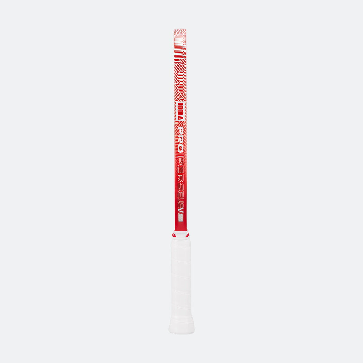 White background, image showing the side of the edge guard on a JOOLA Perseus Pro V.