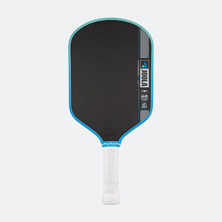White background, image of the JOOLA Hyperion Pro IV pickleball paddle, 14mm.