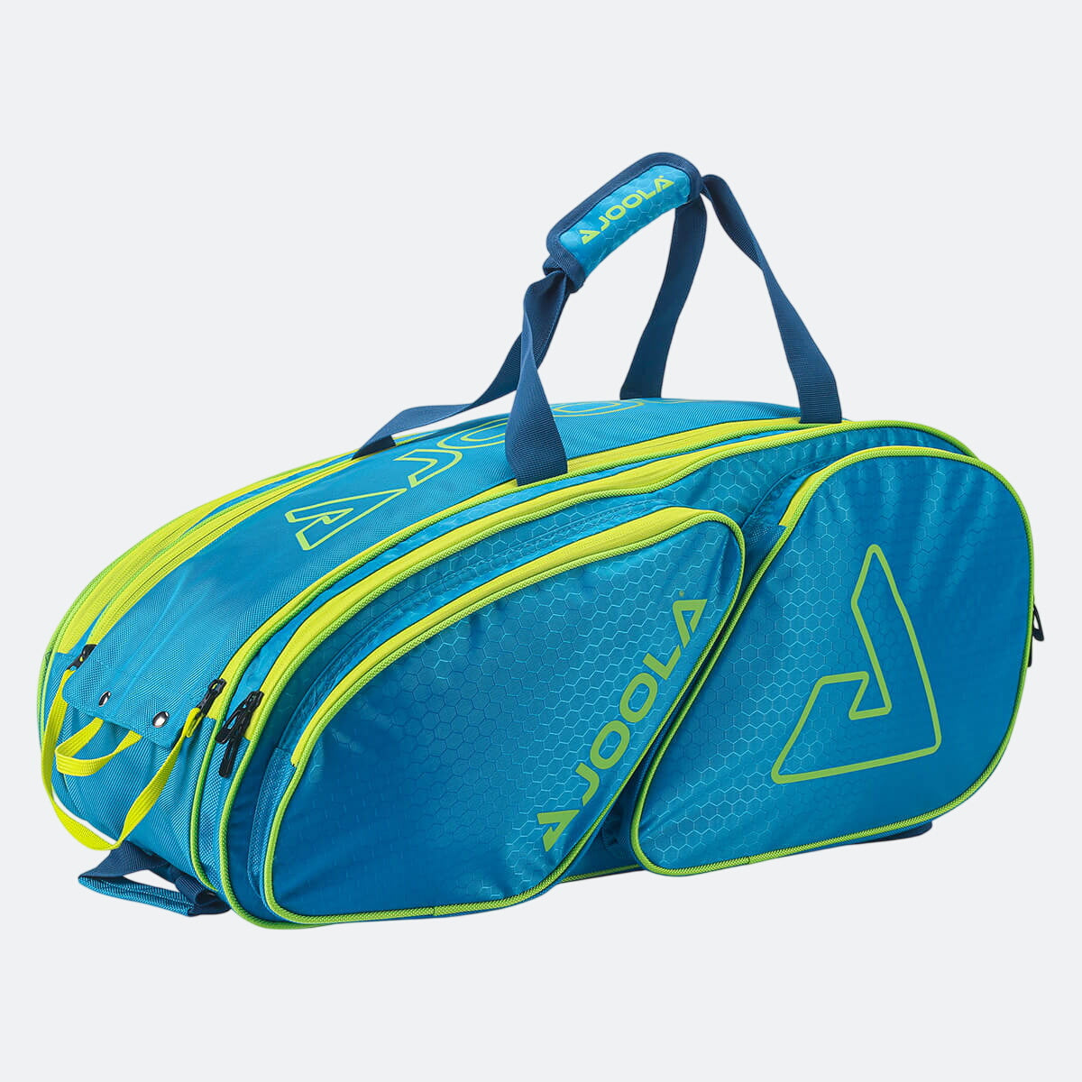 Product photo of the JOOLA Tour Elite Pickleball Duffle in Blue & Yellow #Blue/Yellow
