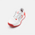 White background, product image of the JOOLA Women's R4LLy pickleball shoe in red and white colorway.